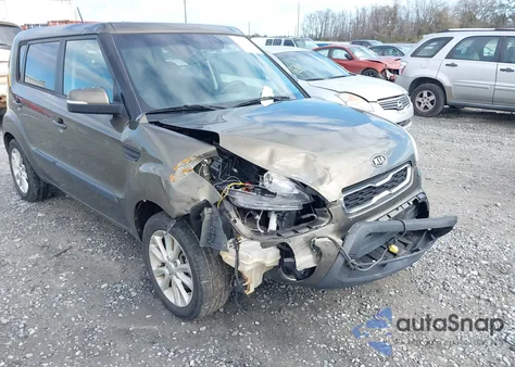 2012 Kia Soul + from USA, damaged, VIN KNDJT2A63C7372972